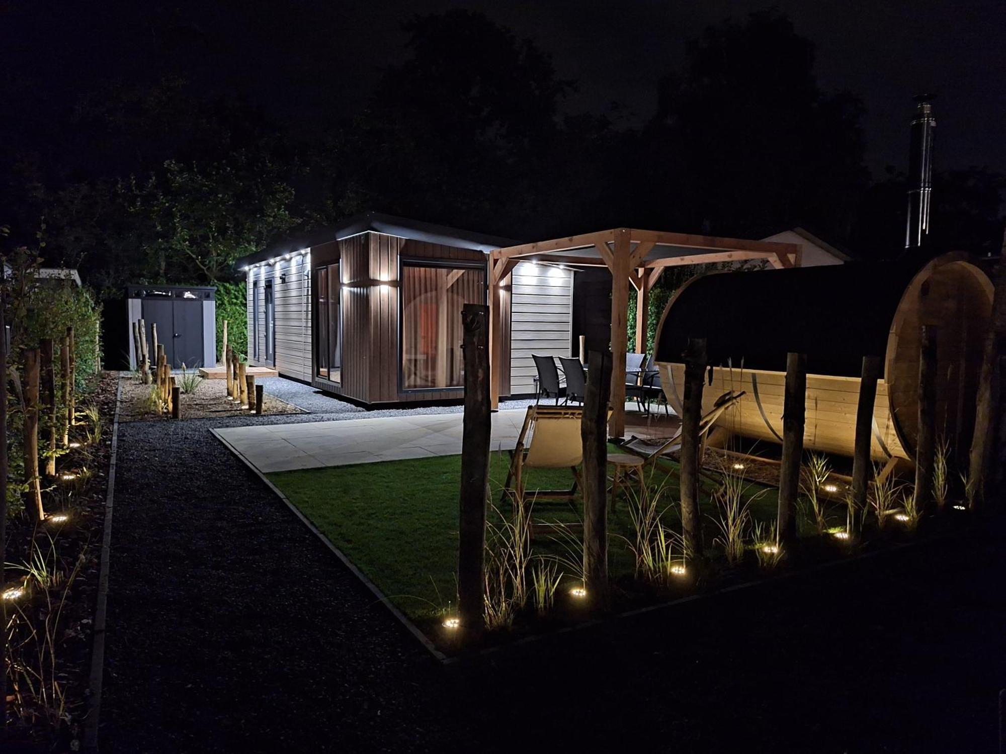 'Relax Lodge Sea' - Wellness Lodge In Zeeland - Private Sauna - Airco - Garden - Outdoor Swimming Pool - Free Wifi, Towels & Bed Linen Heinkenszand Esterno foto