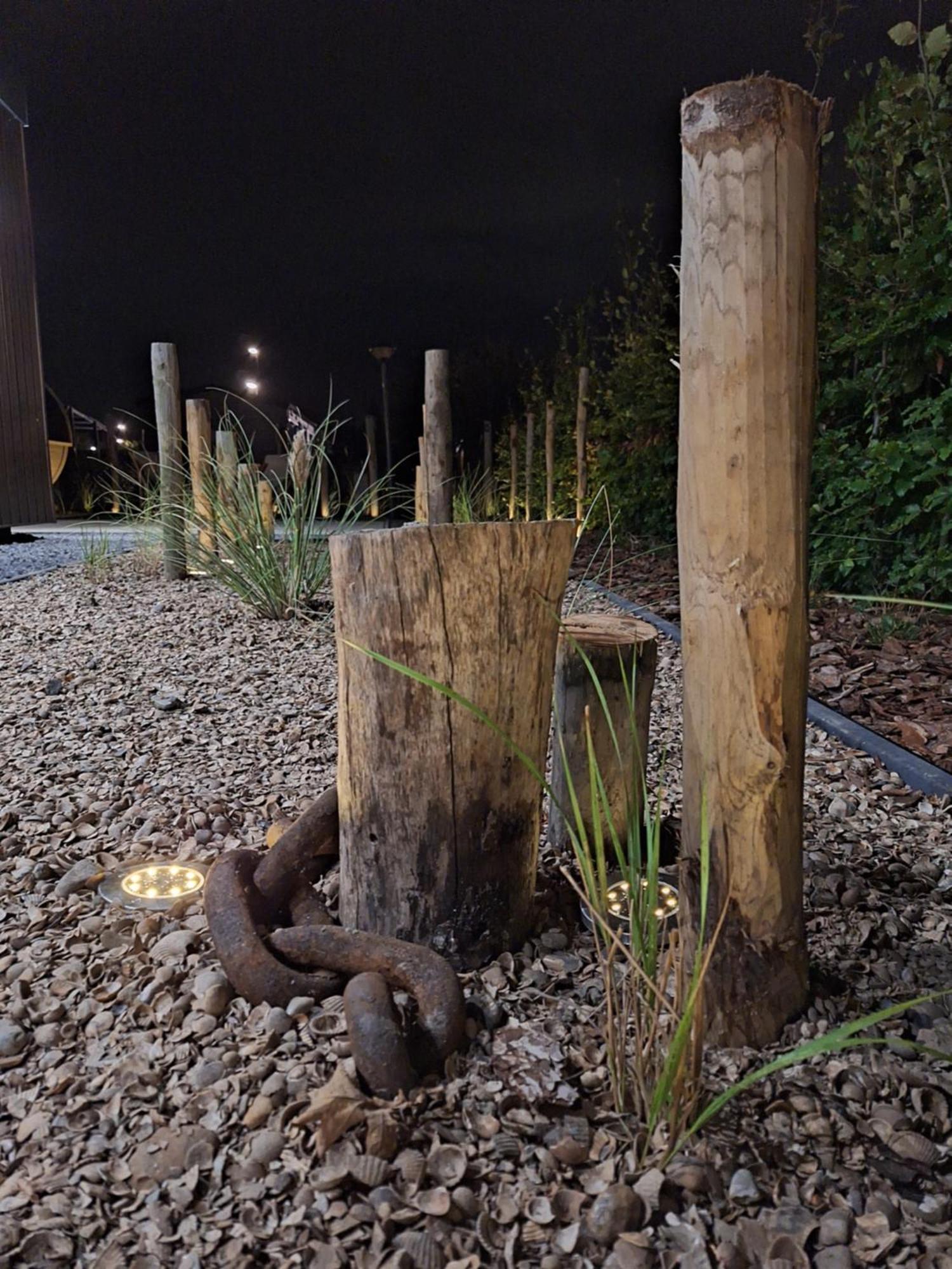 'Relax Lodge Sea' - Wellness Lodge In Zeeland - Private Sauna - Airco - Garden - Outdoor Swimming Pool - Free Wifi, Towels & Bed Linen Heinkenszand Esterno foto