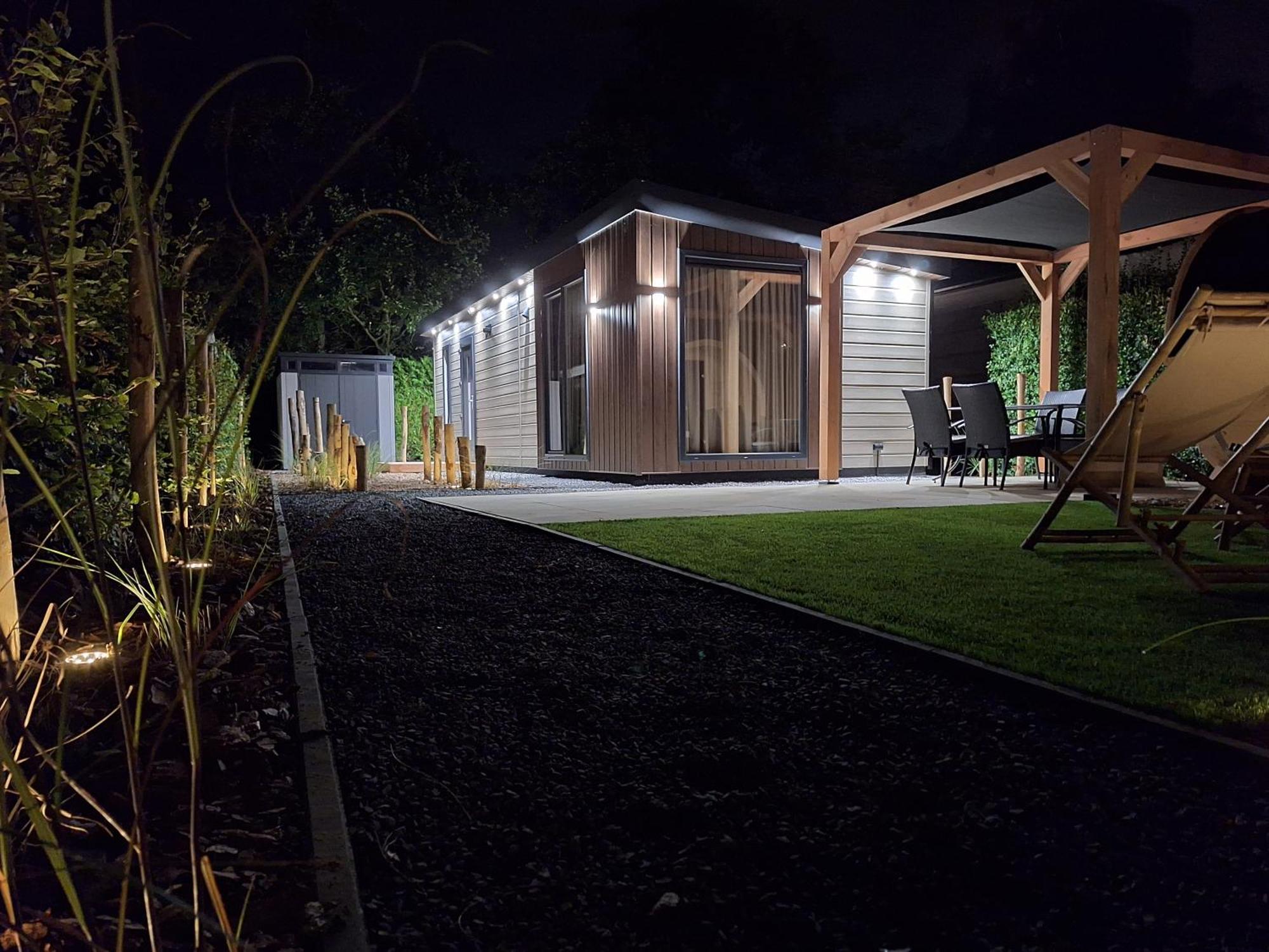 'Relax Lodge Sea' - Wellness Lodge In Zeeland - Private Sauna - Airco - Garden - Outdoor Swimming Pool - Free Wifi, Towels & Bed Linen Heinkenszand Esterno foto