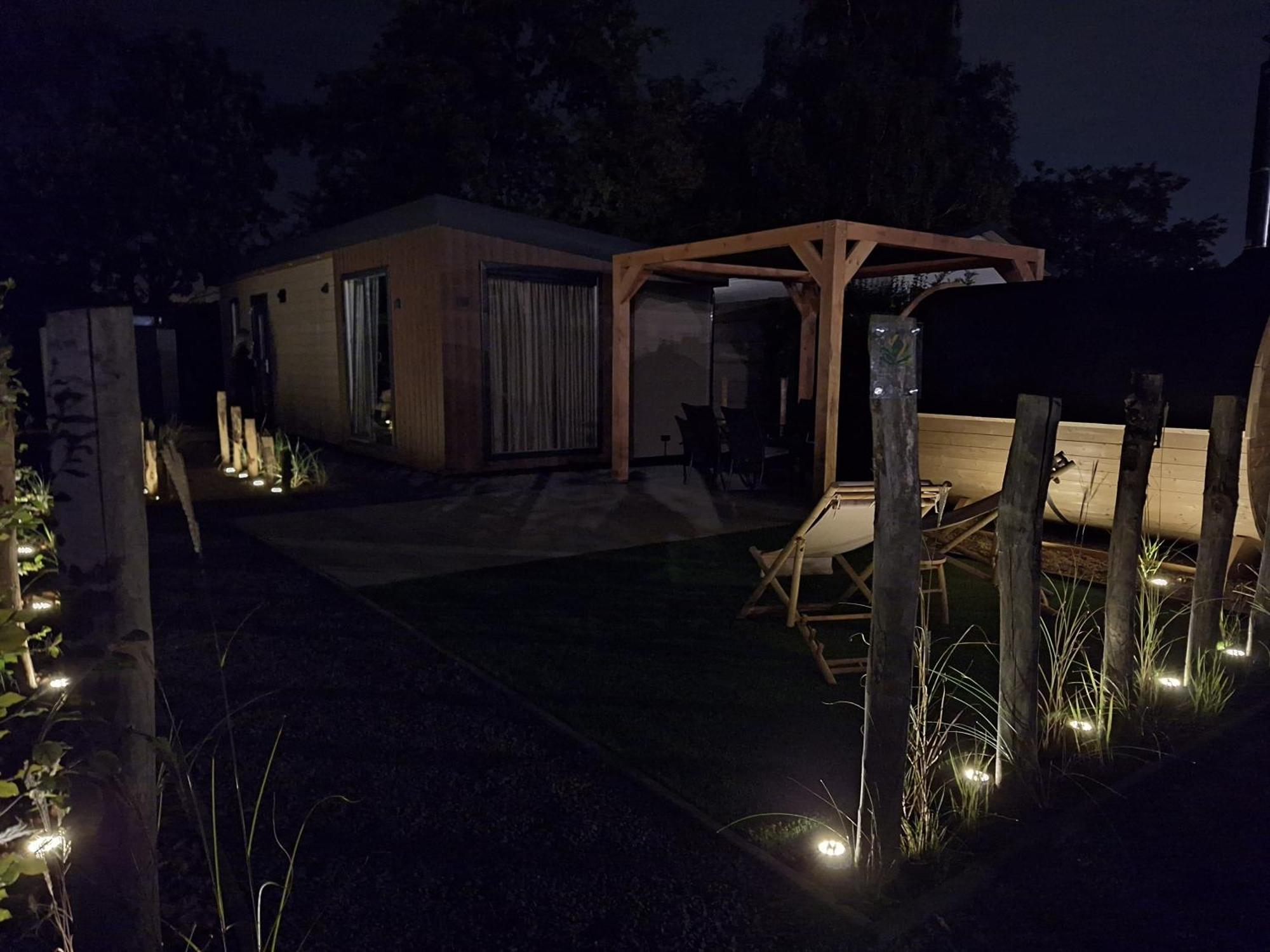'Relax Lodge Sea' - Wellness Lodge In Zeeland - Private Sauna - Airco - Garden - Outdoor Swimming Pool - Free Wifi, Towels & Bed Linen Heinkenszand Esterno foto